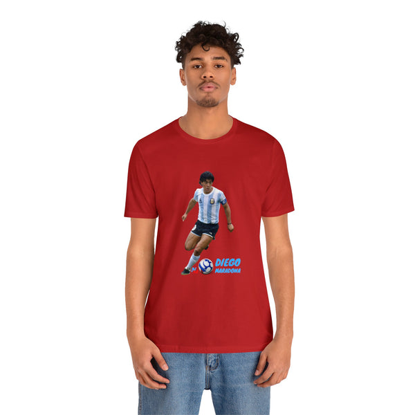 diego maradona armando Soccer Player Unisex Jersey Short Sleeve Tee