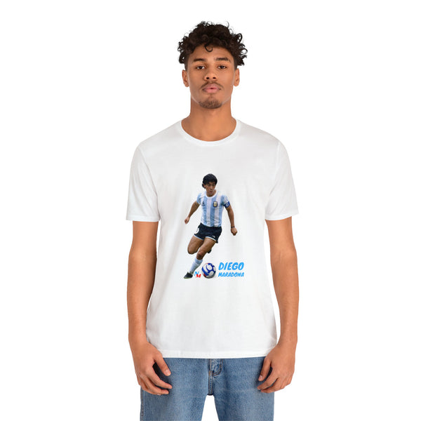 diego maradona armando Soccer Player Unisex Jersey Short Sleeve Tee