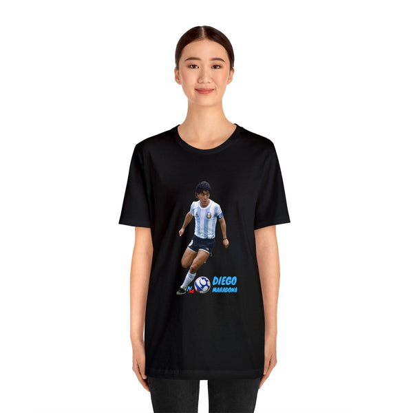 diego maradona armando Soccer Player Unisex Jersey Short Sleeve Tee