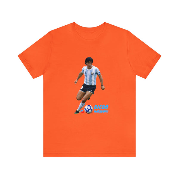 diego maradona armando Soccer Player Unisex Jersey Short Sleeve Tee