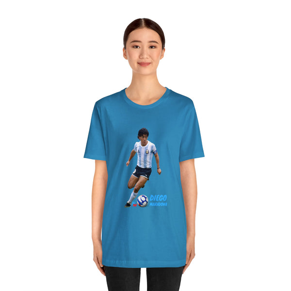 diego maradona armando Soccer Player Unisex Jersey Short Sleeve Tee