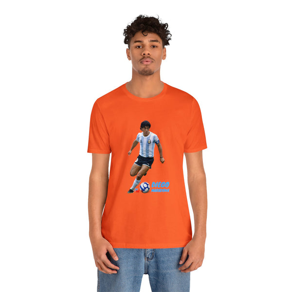 diego maradona armando Soccer Player Unisex Jersey Short Sleeve Tee