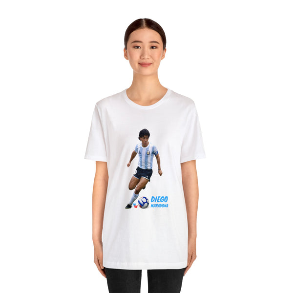diego maradona armando Soccer Player Unisex Jersey Short Sleeve Tee