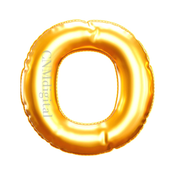 Gold foil balloons letters, English alphabet, Instant Download, Digital file, clipart, Transparent, O-letter, PNG graphics, clipart letters,