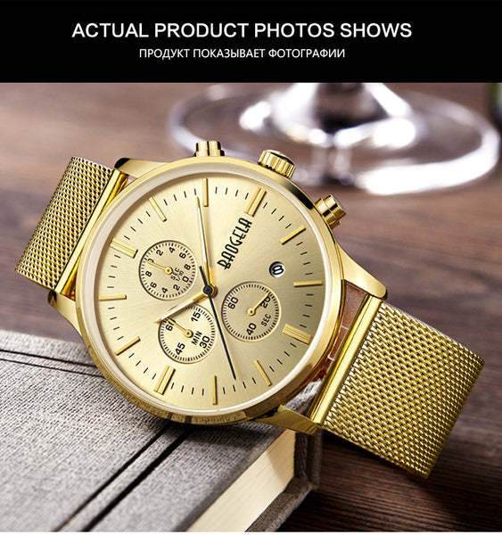 Men Watch - London Special Edition Brand Luxury Mechanical  Chronograph Watch, Quartz