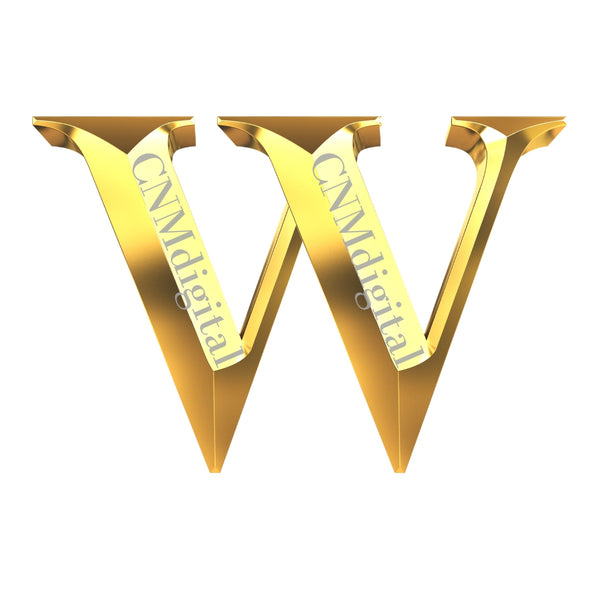 Gold letters, English alphabet, Instant Download, Digital file, clipart, Transparent, W-letter, PNG graphics, clipart letters,