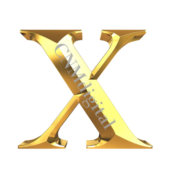 Gold letters, English alphabet, Instant Download, Digital file, clipart, Transparent, X-letter, PNG graphics, clipart letters,