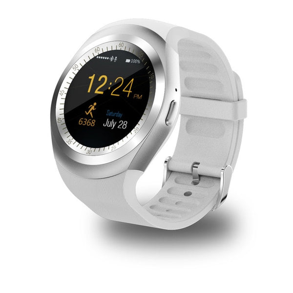 Smart watch 696 Bluetooth Y1 Relogio Support SIM Card for Android Phone, Including battery, TF Camera. model #  MTK6261