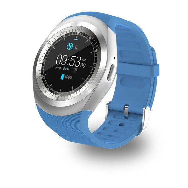 Smart watch 696 Bluetooth Y1 Relogio Support SIM Card for Android Phone, Including battery, TF Camera. model #  MTK6261