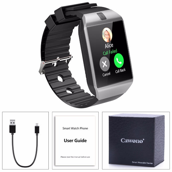 Smart Watch DZ09 Bluetooth Android Phone Call Relogio for iPhone Samsung HUAWEI PK GT08 A1 - Model # : MTK6261D