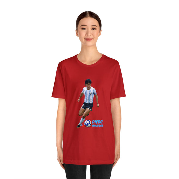 diego maradona armando Soccer Player Unisex Jersey Short Sleeve Tee