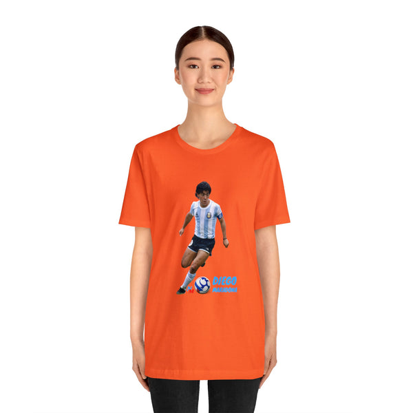 diego maradona armando Soccer Player Unisex Jersey Short Sleeve Tee