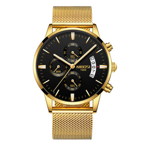 NIBOSI, Relogio Masculino, Men Watches, Luxury Famous, Top Brand, Men's Fashion, Casual Dress, Watch Military, Quartz, Wristwatches, NIBOSI2309