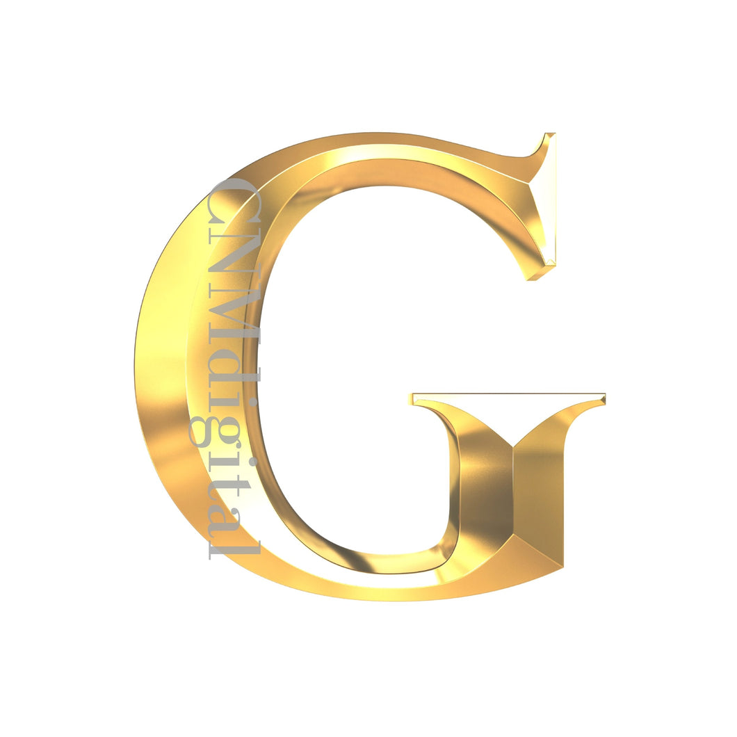 Gold letters, English alphabet, Instant Download, Digital file, clipart, Transparent, G-letter, PNG graphics, clipart letters,
