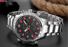 Mens Watch Quartz Analog Relogio Masculino Number: NF9093