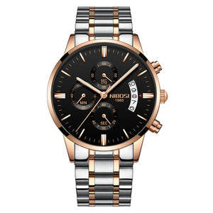 NIBOSI, Relogio Masculino, Men Watches, Luxury Famous, Top Brand, Men's Fashion, Casual Dress, Watch Military, Quartz, Wristwatches, NIBOSI2309